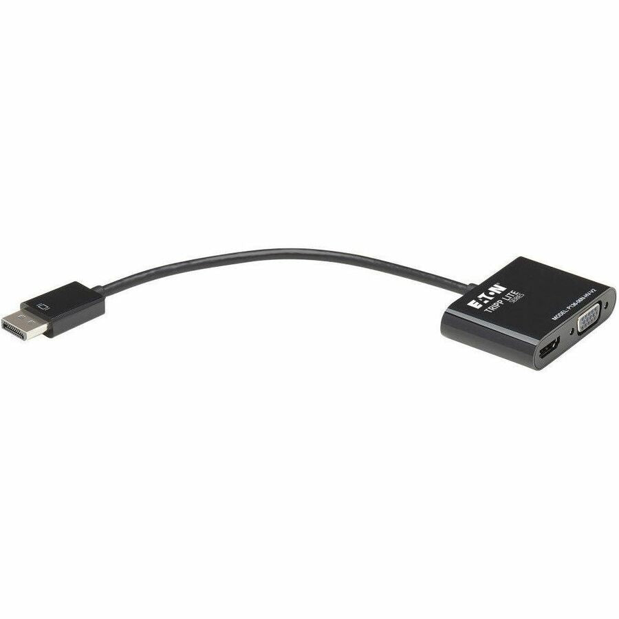 Alternate-Image4 Image for Eaton Tripp Lite Series DisplayPort to VGA/HDMI All-in-One Converter Adapter, DP ver 1.2, 4K 30 Hz HDMI