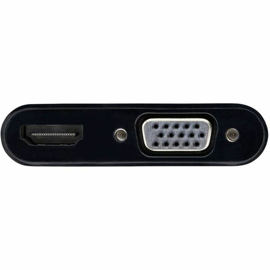 Alternate-Image2 Image for Eaton Tripp Lite Series DisplayPort to VGA/HDMI All-in-One Converter Adapter, DP ver 1.2, 4K 30 Hz HDMI