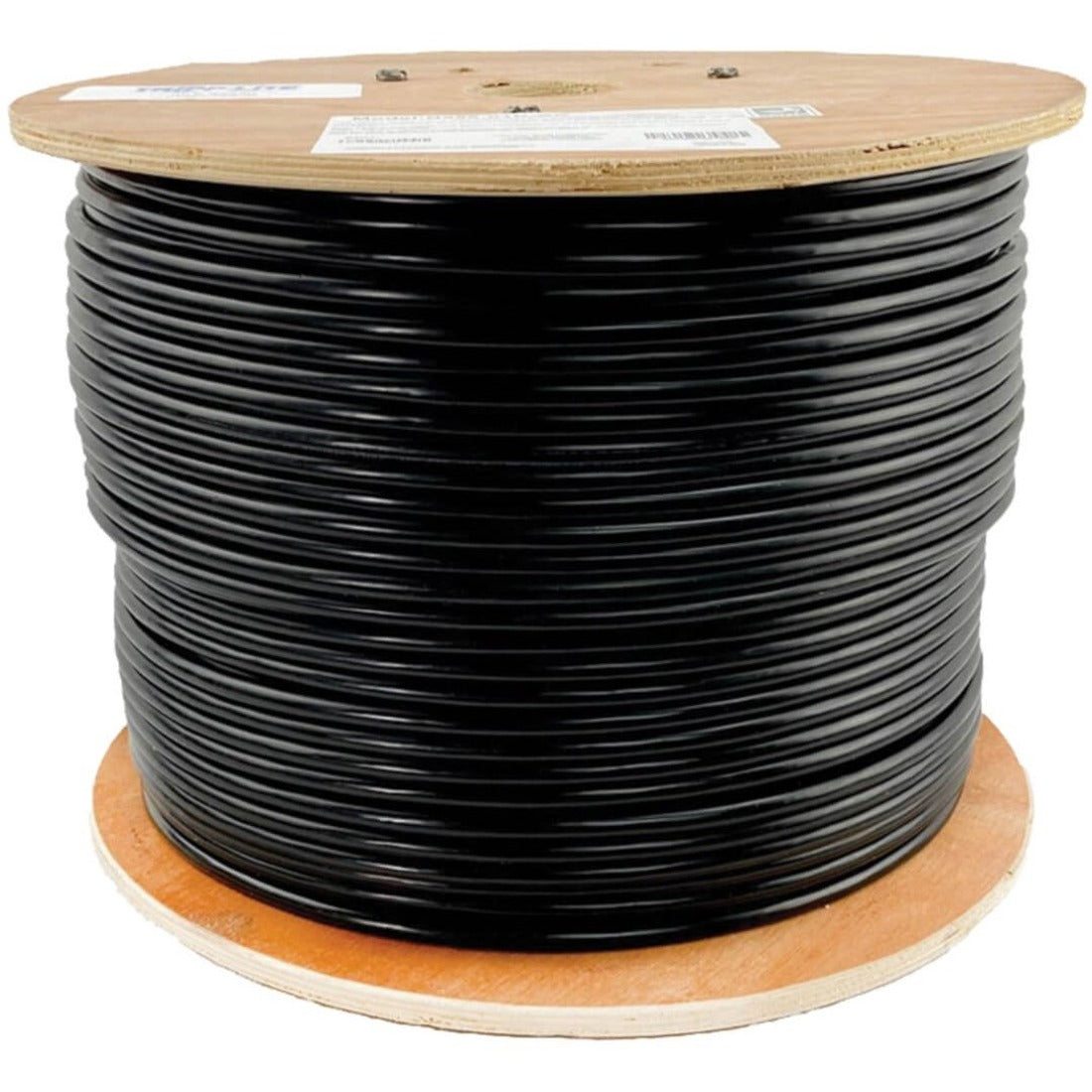 Main Image for Eaton Tripp Lite Series Cat6 Gigabit Solid Core UTP PVC Bulk Ethernet Cable, Black, 1000 ft. (304.8 m), TAA
