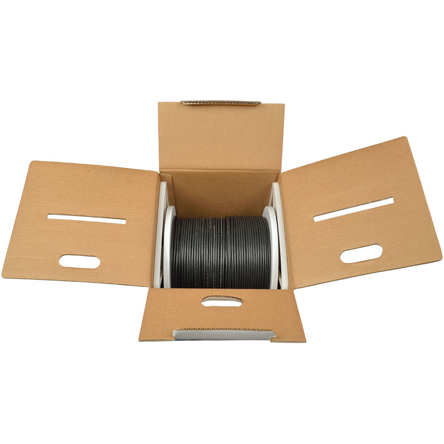 Alternate-Image3 Image for Eaton Tripp Lite Series Cat6 Gigabit Solid Core UTP PVC Bulk Ethernet Cable, Black, 1000 ft. (304.8 m), TAA