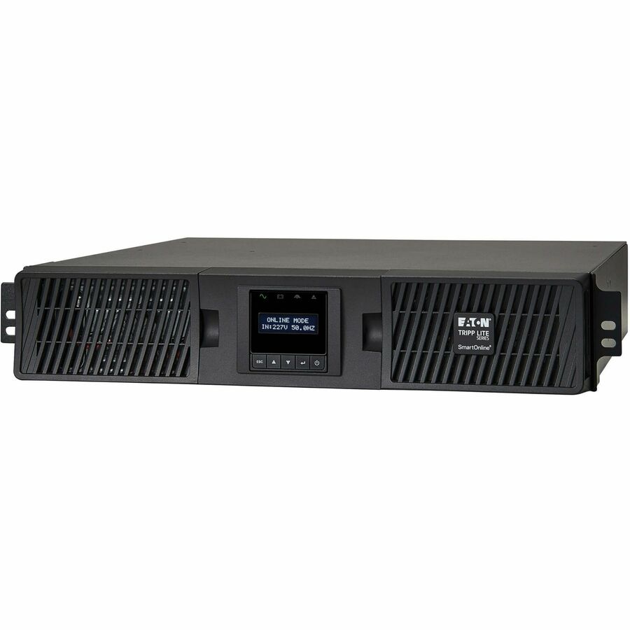 Left Image for Tripp Lite by Eaton UPS SmartOnline 208/230V 1000VA 900W Double-Conversion UPS - 6 Outlets Extended Run Card Slot LCD USB DB9 2U