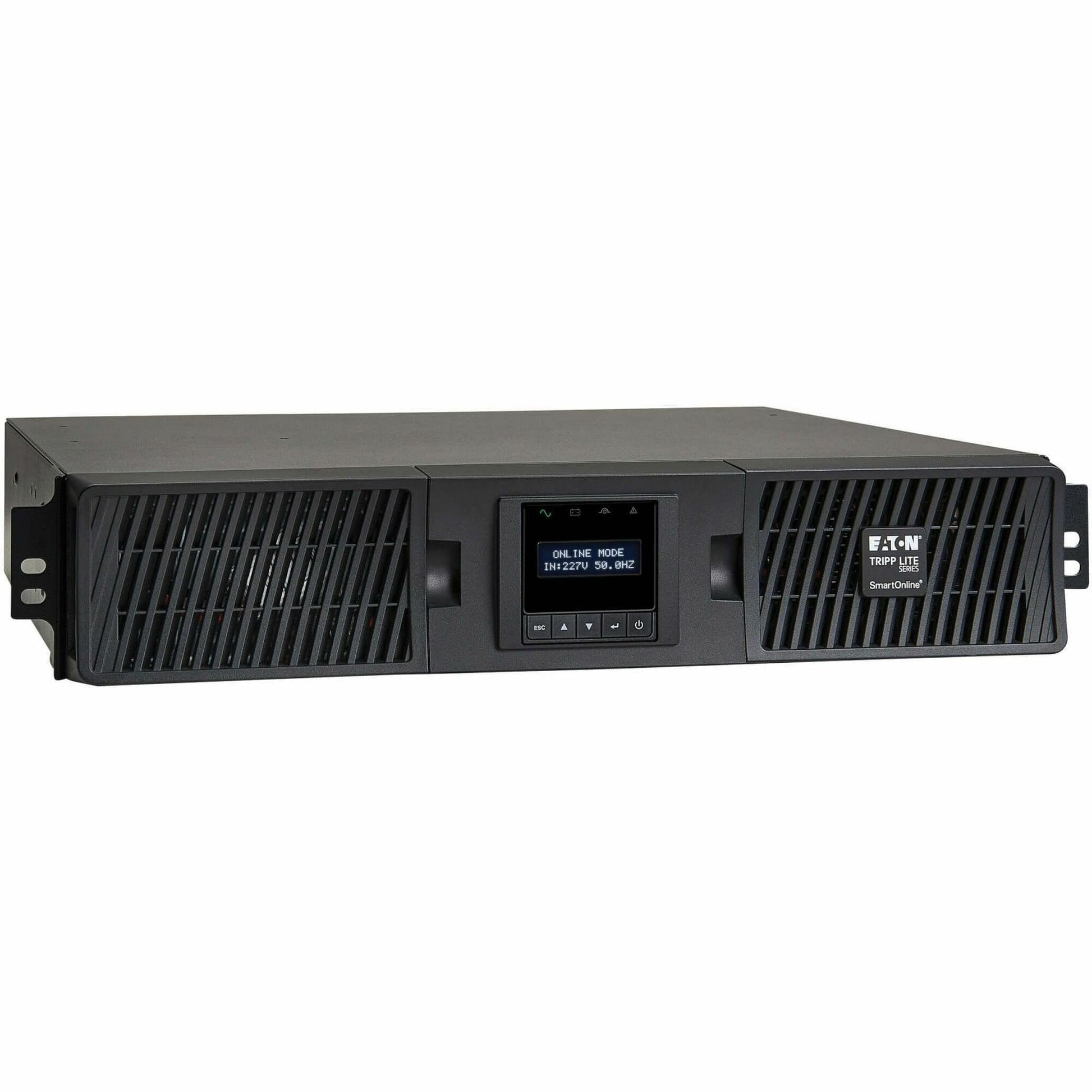 Main Image for Tripp Lite by Eaton UPS SmartOnline 208/230V 1000VA 900W Double-Conversion UPS - 6 Outlets Extended Run Card Slot LCD USB DB9 2U