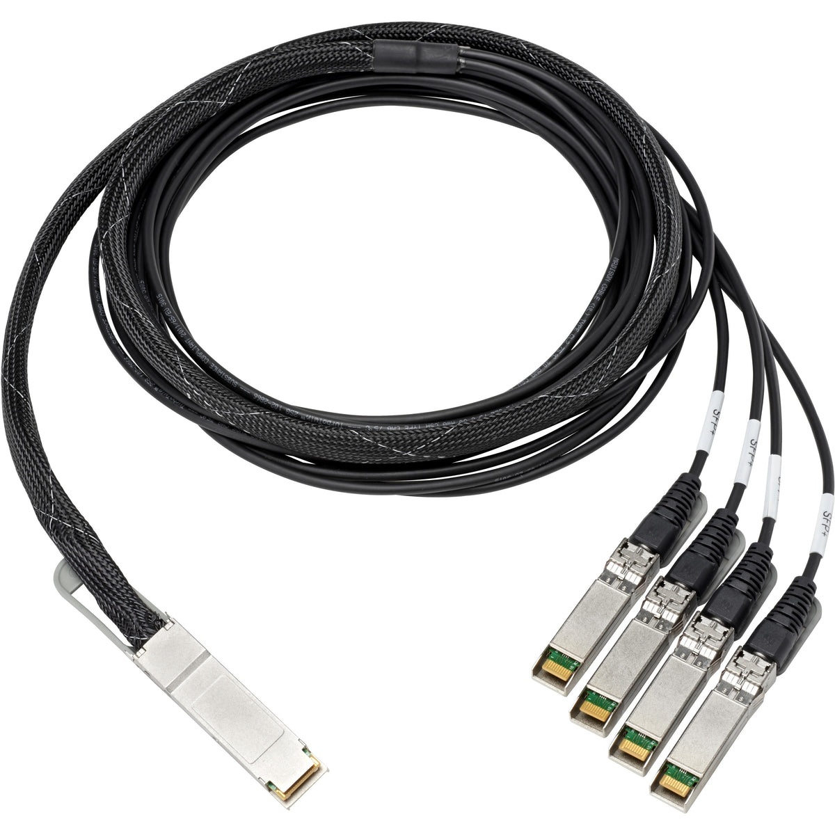 Main Image for HPE 100Gb QSFP28 to 4x25Gb SFP28 3m Direct Attach Copper Cable