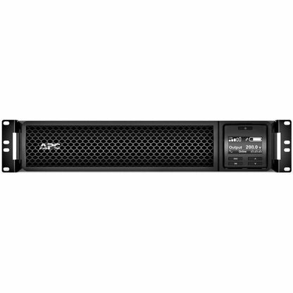 Front Image for APC Smart-UPS On-Line, 3kVA, Rackmount 2U, 208V, 2x L6-20R+1x L6-30R NEMA outlets, Network Card, Extended runtime, W/ rail kit
