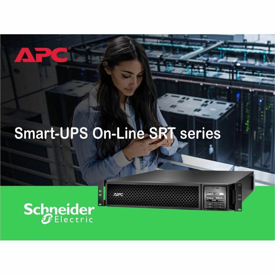 Alternate-Image9 Image for APC Smart-UPS On-Line, 3kVA, Rackmount 2U, 208V, 2x L6-20R+1x L6-30R NEMA outlets, Network Card, Extended runtime, W/ rail kit
