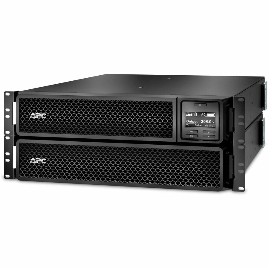 Alternate-Image1 Image for APC Smart-UPS On-Line, 3kVA, Rackmount 2U, 208V, 2x L6-20R+1x L6-30R NEMA outlets, Network Card, Extended runtime, W/ rail kit