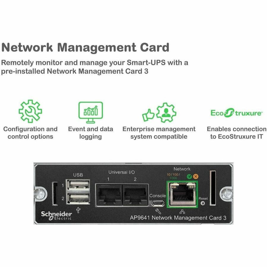 Alternate-Image8 Image for APC Smart-UPS On-Line, 3kVA, Rackmount 2U, 208V, 2x L6-20R+1x L6-30R NEMA outlets, Network Card, Extended runtime, W/ rail kit