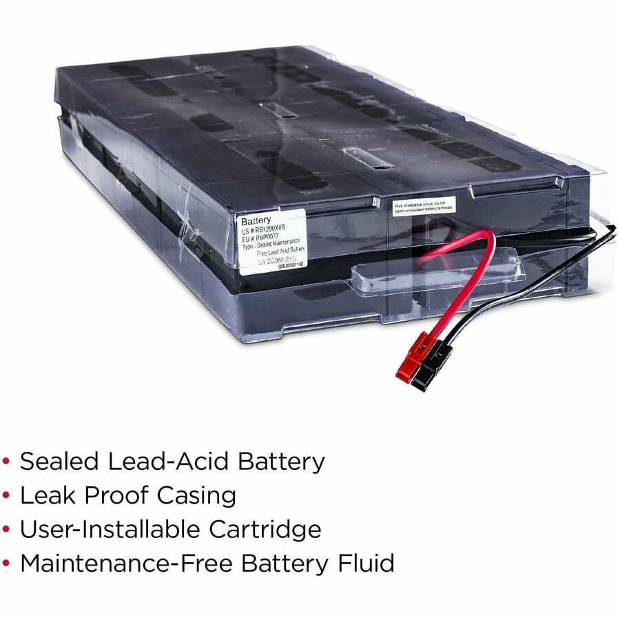 Alternate-Image1 Image for CyberPower RB1290X6B Replacement Battery Cartridge