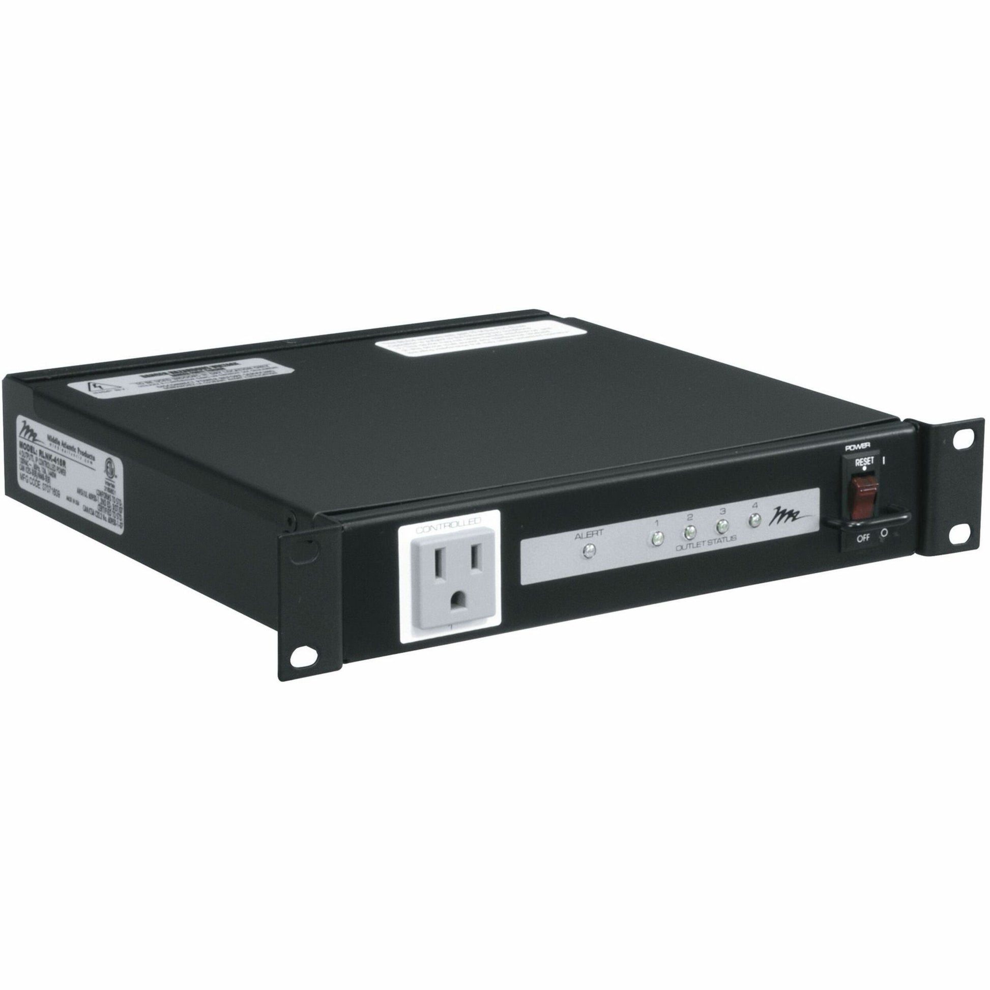 Main Image for Middle Atlantic Select Series Power Distribution Unit with RackLink - PDU with RackLink - 4 Outlets, 15 Amp