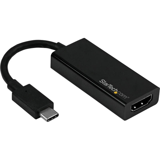 Main Image for StarTech.com USB C to HDMI Adapter - 4K 60Hz - Thunderbolt 3 Compatible - USB-C Adapter - USB Type C to HDMI Dongle Converter