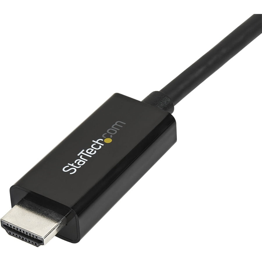 Left Image for StarTech.com 10ft (3m) Mini DisplayPort to HDMI Cable, 4K 30Hz Video, Mini DP to HDMI Adapter/Converter Cable, mDP to HDMI Monitor/Display