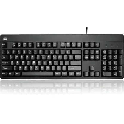 Front Image for Adesso EasyTouch 630UB - Antimicrobial Waterproof Keyboard
