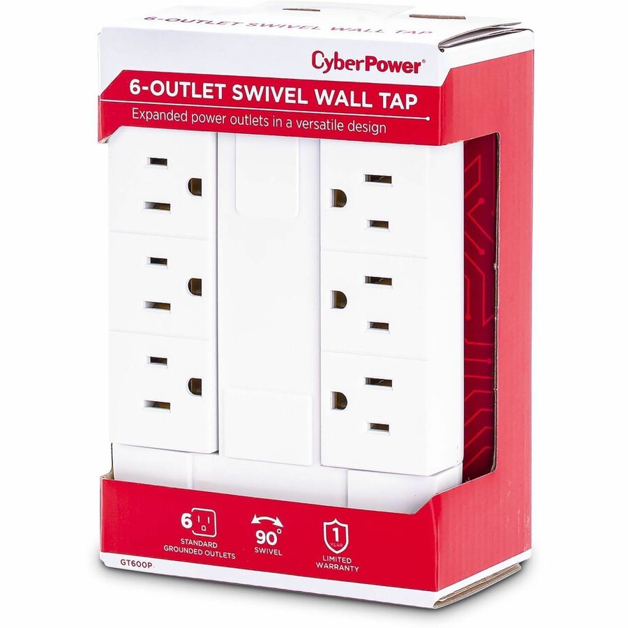 Alternate-Image8 Image for CyberPower GT600P Wall Tap Outlet