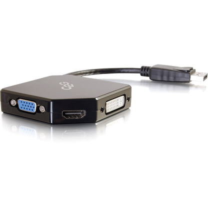 Alternate-Image3 Image for C2G DisplayPort to HDMI, VGA, DVI Adapter Converter - M/F