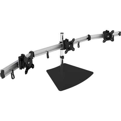 Main Image for SIIG Premium Aluminum Freestanding Triple Monitor desk stand - 13" to 27" - Max Load 17.6 lbs each