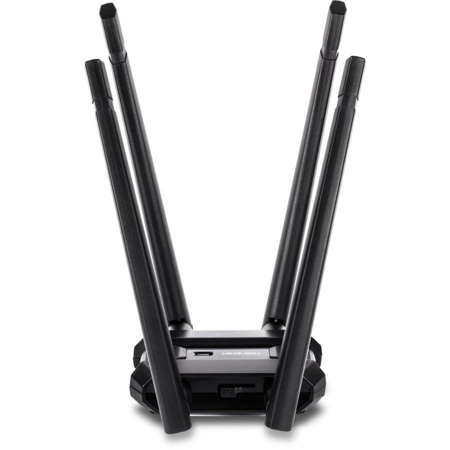 Alternate-Image1 Image for TRENDnet AC1900 High Power Dual Band Wireless USB Adapter, TEW-809UB, Stream 4K HD Video, Windows-Mac OS Compatible, USB 3.0 to USB Type A, Black