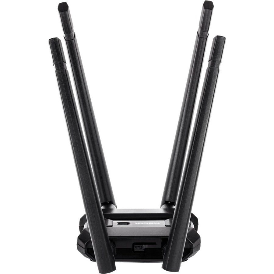 Left Image for TRENDnet AC1900 High Power Dual Band Wireless USB Adapter, TEW-809UB, Stream 4K HD Video, Windows-Mac OS Compatible, USB 3.0 to USB Type A, Black