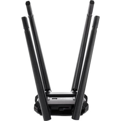 Left Image for TRENDnet AC1900 High Power Dual Band Wireless USB Adapter, TEW-809UB, Stream 4K HD Video, Windows-Mac OS Compatible, USB 3.0 to USB Type A, Black