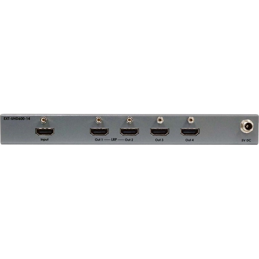 Rear Image for Gefen Ultra HD 600 MHz 1:4 Splitter for HDMI w/ HDR (EXT-UHD600-14)