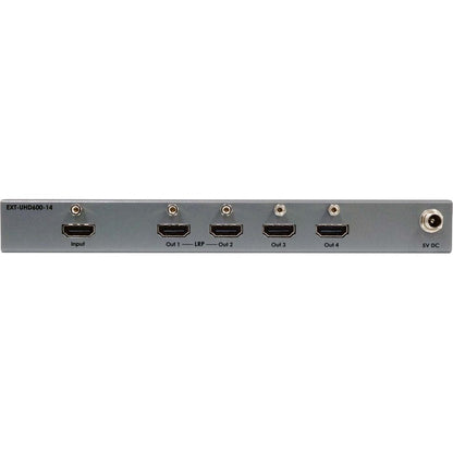 Rear Image for Gefen Ultra HD 600 MHz 1:4 Splitter for HDMI w/ HDR (EXT-UHD600-14)