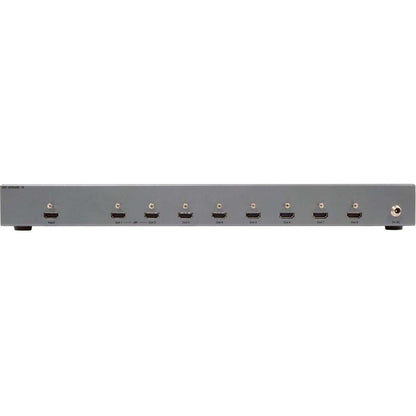 Rear Image for Gefen 4K Ultra HD 600 MHz HDMI Splitter, 8x Ultra HD Display, 4K 60Hz, HDR, Deep Color, HDCP 2.2, Dolby Atmos, DTS-X, 3D Pass-Through, Cascading, EDID Management, Audio Control, Video Distribution