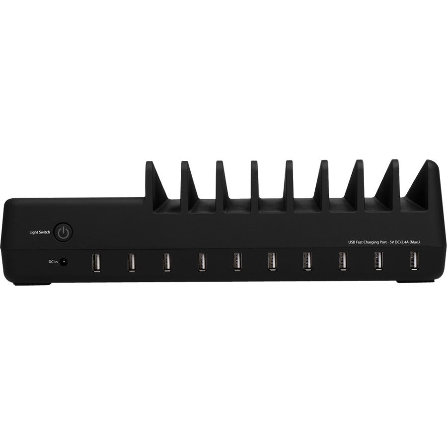 Rear Image for SIIG 10-Port USB Charging Station with Ambient Light Deck