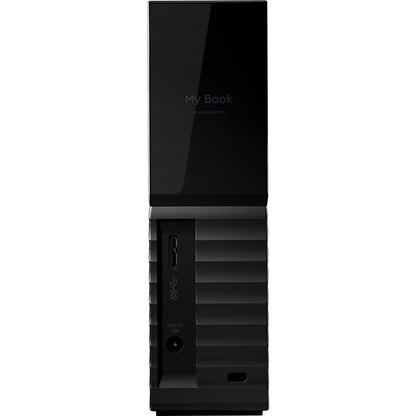 Rear Image for WD My Book 6TB USB 3.0 desktop hard drive with password protection and auto backup software
