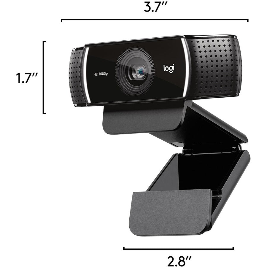 Alternate-Image4 Image for Logitech C922 Webcam - 2 Megapixel - 60 fps - USB 2.0 - 1 Each