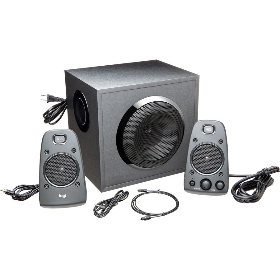 Alternate-Image4 Image for Logitech Z625 2.1 Speaker System - 200 W RMS - Black