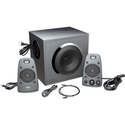 Alternate-Image4 Image for Logitech Z625 2.1 Speaker System - 200 W RMS - Black