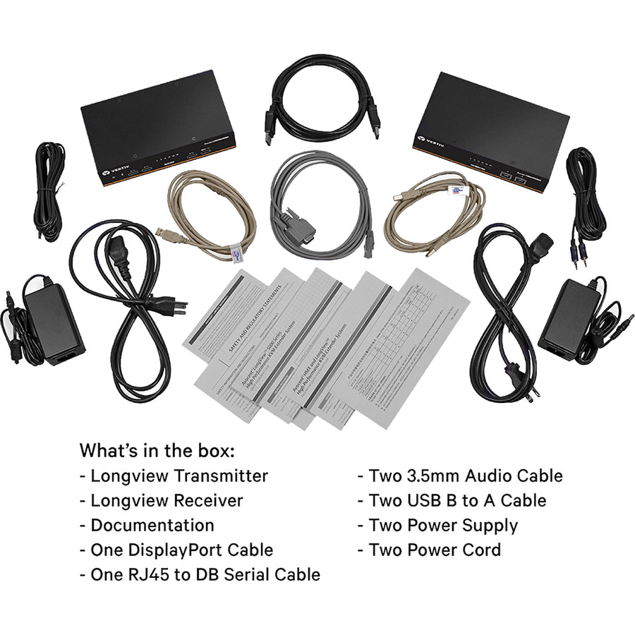 Alternate-Image5 Image for Vertiv Avocent LongView - Dual Monitor, USB, Audio, CATx up to 100m / 330ft