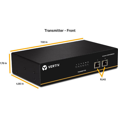 Alternate-Image3 Image for Vertiv Avocent LongView - Dual Monitor, USB, Audio, CATx up to 100m / 330ft