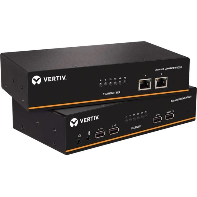 Main Image for Vertiv Avocent LongView - Dual Monitor, USB, Audio, CATx up to 100m / 330ft