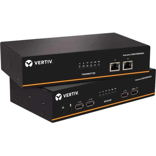 Main Image for Vertiv Avocent LongView - Dual Monitor, USB, Audio, CATx up to 100m / 330ft