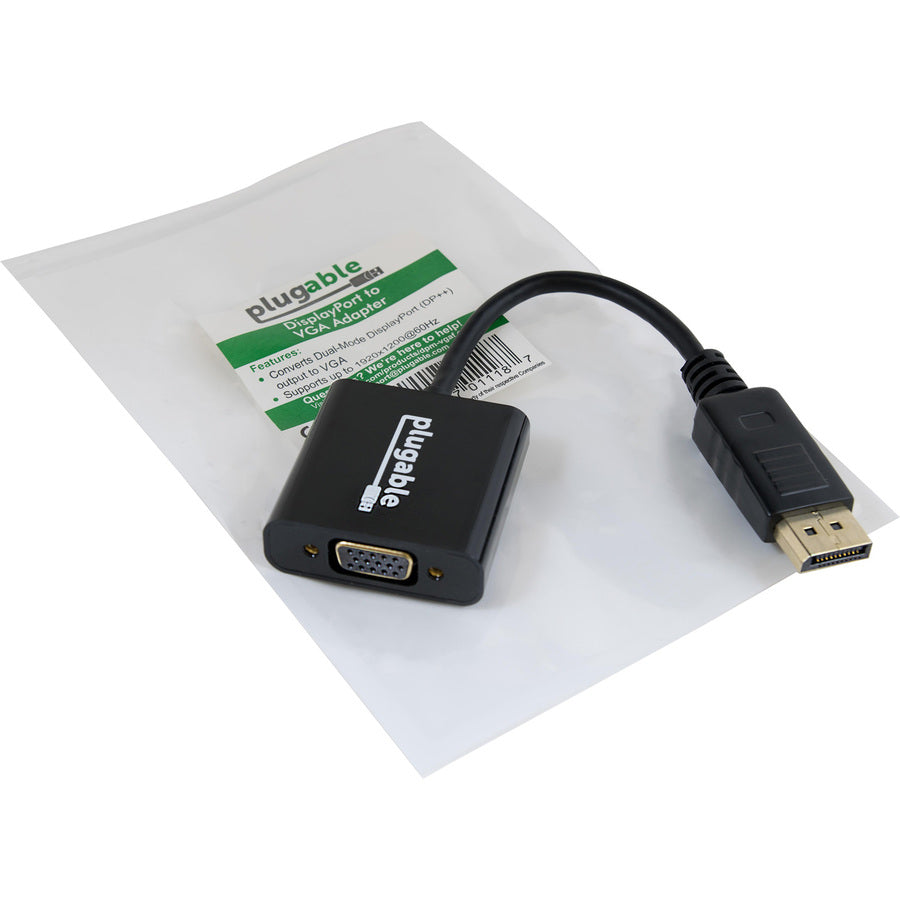 Alternate-Image3 Image for Plugable DisplayPort to VGA Adapter - Active DP/DP to VGA Converter