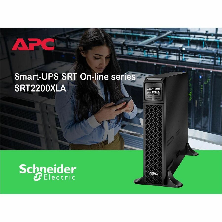 Alternate-Image7 Image for APC Smart-UPS On-Line, 2200VA, Tower, 120V, 6x 5-20R+1x L5-20R NEMA outlets, SmartSlot, Extended runtime, W/O rail kit