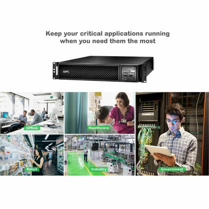 Alternate-Image8 Image for APC Smart-UPS On-Line, 2200VA, Tower, 120V, 6x 5-20R+1x L5-20R NEMA outlets, SmartSlot, Extended runtime, W/O rail kit