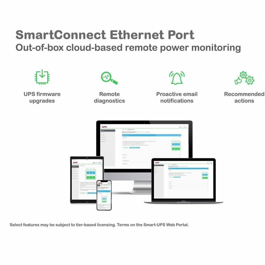 Alternate-Image4 Image for APC Smart-UPS On-Line, 2200VA, Rackmount 2U, 120V, 6x 5-20R+1x L5-20R NEMA outlets, SmartSlot, Extended runtime, W/ rail kit