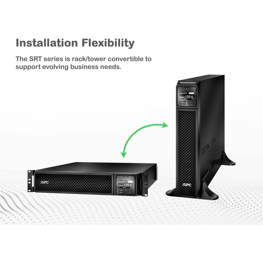 Alternate-Image4 Image for APC Smart-UPS On-Line, 2200VA, Rackmount 2U, 120V, 6x 5-20R+1x L5-20R NEMA outlets, Network Card, Extended runtime, W/ rail kit
