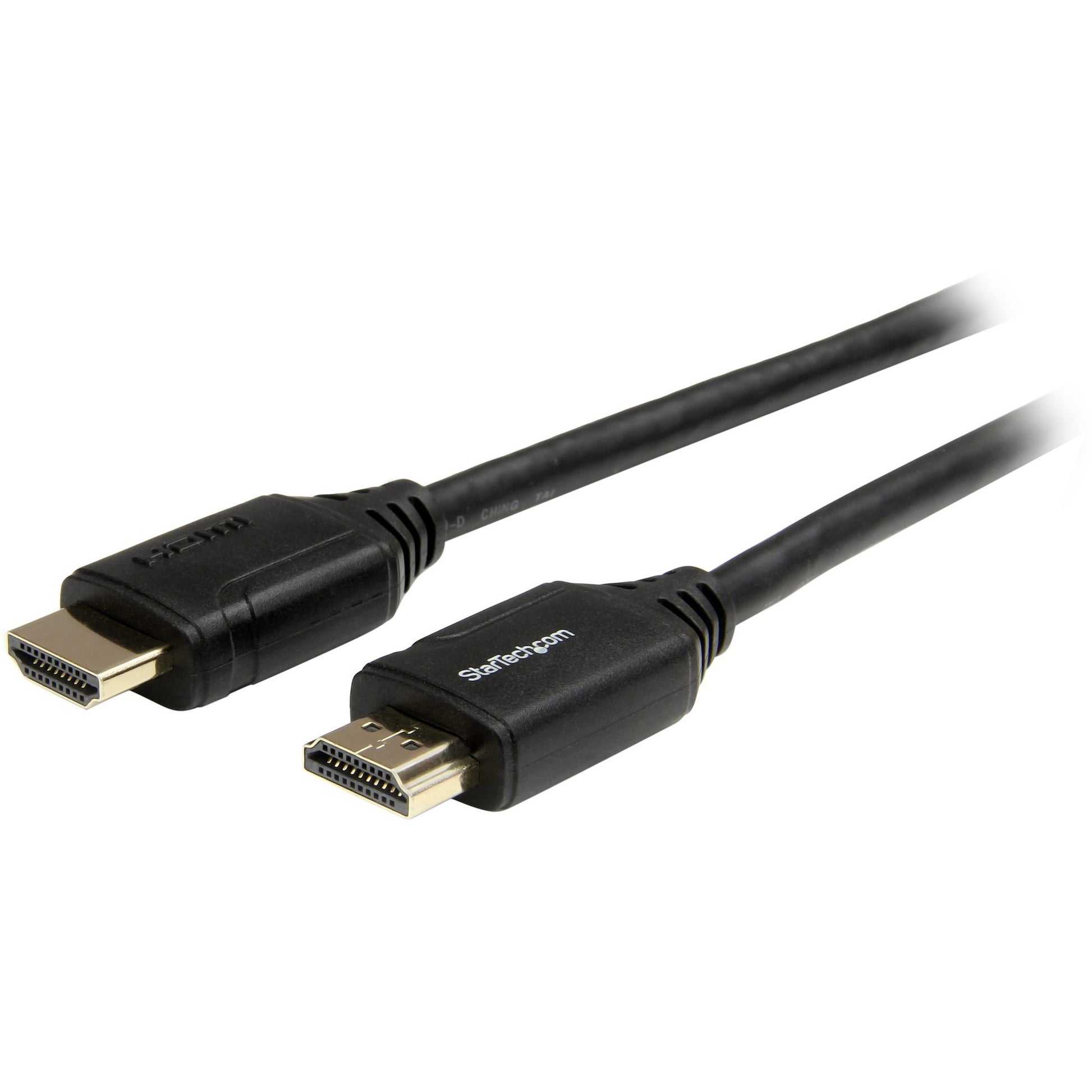 Main Image for StarTech.com 10ft (3m) Premium Certified HDMI 2.0 Cable with Ethernet, High Speed Ultra HD 4K 60Hz HDMI Cable HDR10, UHD HDMI Monitor Cord