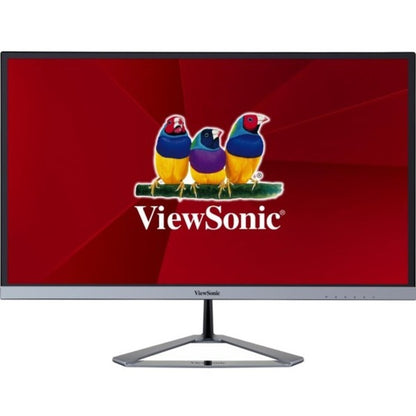 Front Image for ViewSonic VX2476-SMHD 24 Inch 1080p Widescreen IPS Monitor with Ultra-Thin Bezels, HDMI and DisplayPort