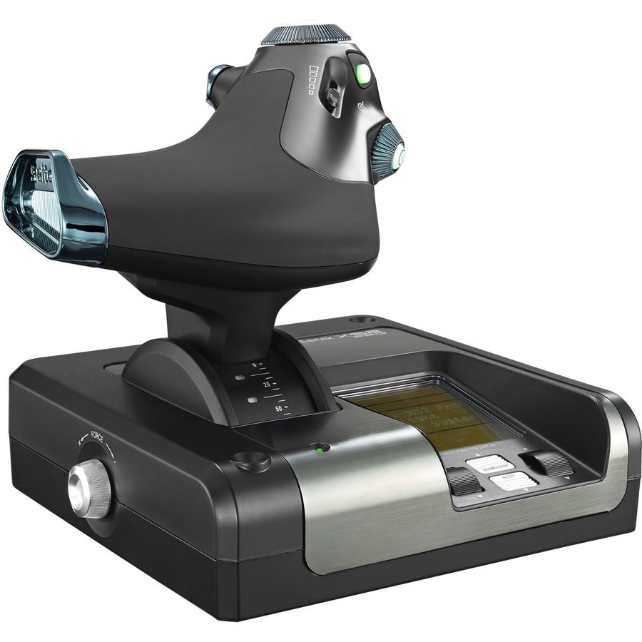 Alternate-Image6 Image for Logitech G X52 Professional H.O.T.A.S. Part-Metal Throttle and Stick Simulation Controller