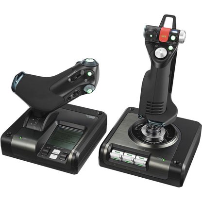Main Image for Logitech G X52 Professional H.O.T.A.S. Part-Metal Throttle and Stick Simulation Controller