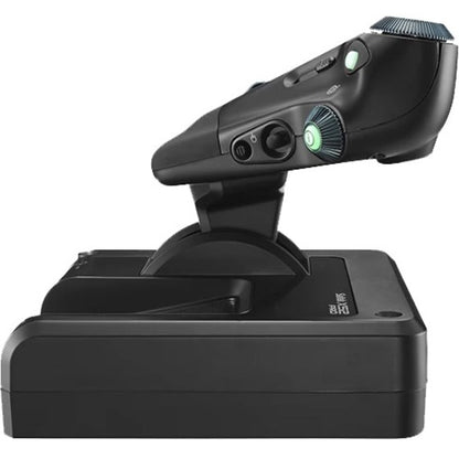 Left Image for Logitech G X52 Professional H.O.T.A.S. Part-Metal Throttle and Stick Simulation Controller