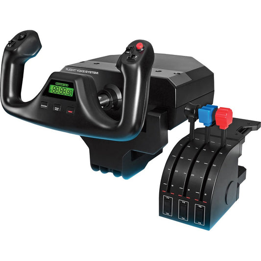 Main Image for Logitech G Flight Yoke System Professional Simulation Yoke and Throttle Quadrant