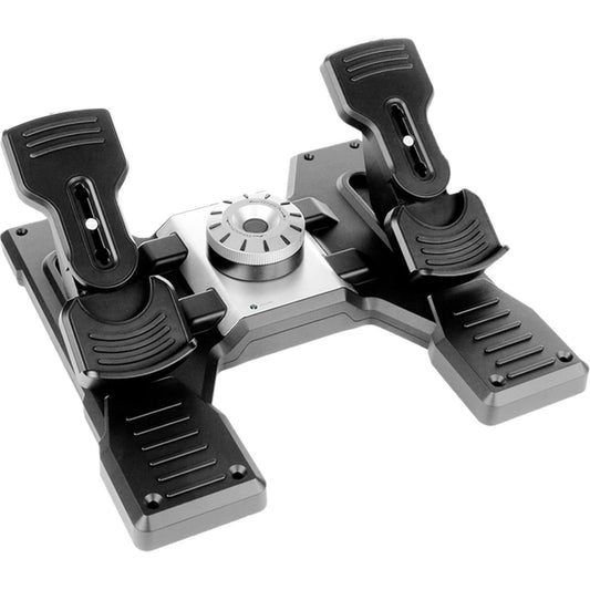 Main Image for Logitech G Flight Rudder Pedals Professional Simulation Rudder Pedals with Toe Brake