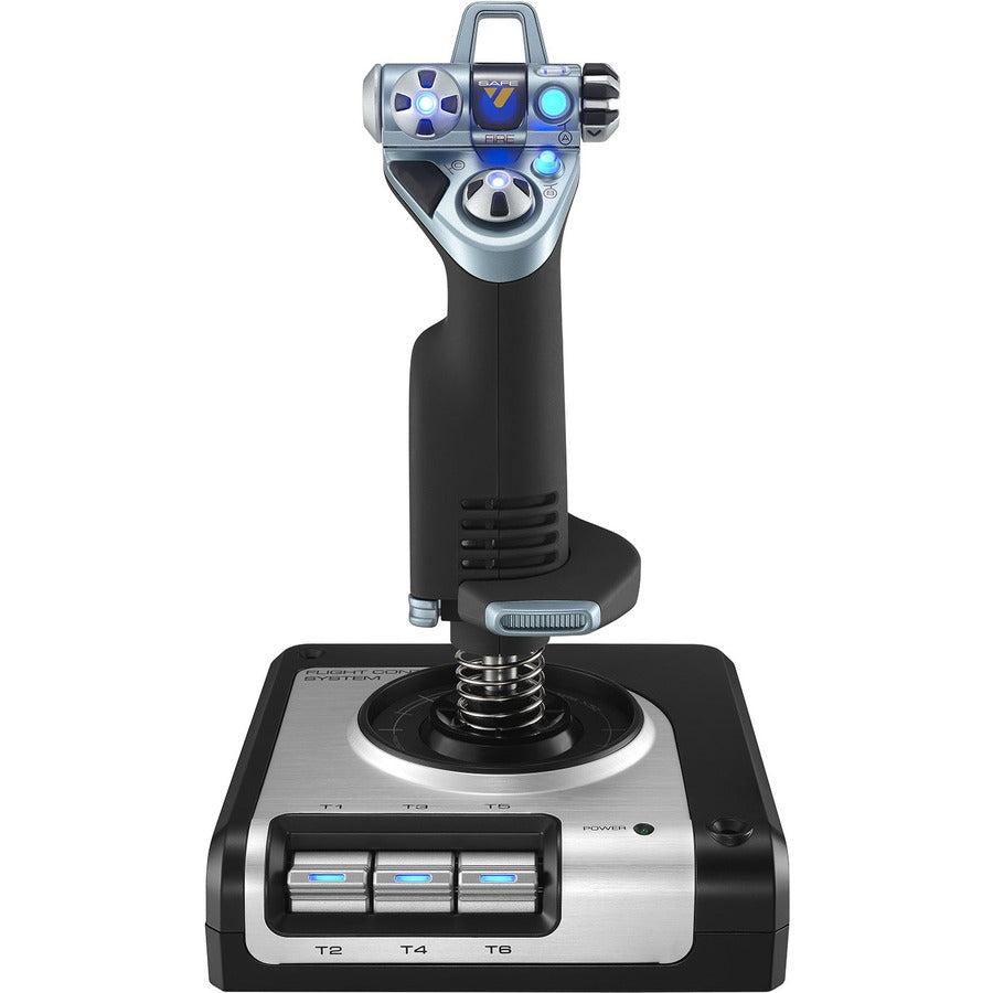 Alternate-Image1 Image for Saitek X52 H.O.T.A.S. Throttle and Stick Simulation Controller