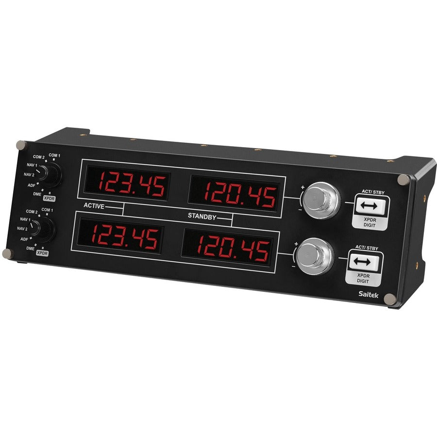 Left Image for Saitek Flight Radio Panel Professional Simulation Radio Controller