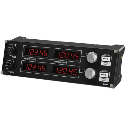 Left Image for Saitek Flight Radio Panel Professional Simulation Radio Controller