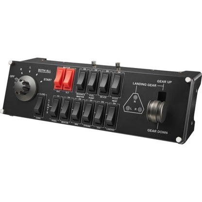 Left Image for Logitech G Flight Switch Panel Professional Simulation Switch Controller